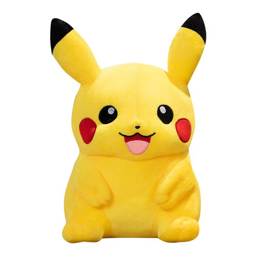 Soft cuddly pikachu plush toy - cuddly,