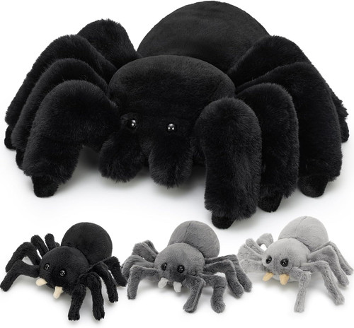 Big spider teddy soft toy - big,