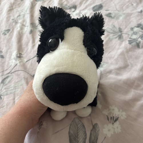 Plush big headz black - &, white