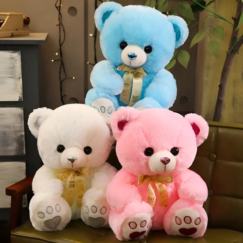 Cute big teddy bear plush - cute,