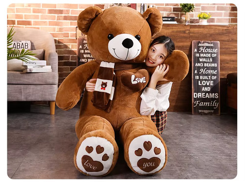 Big cuddly teddy bear - cuddly,