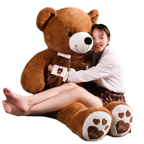 Big cuddly teddy bear - big,
